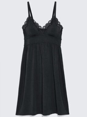 KNIX Lace-Trim Black Modal Nightgown
Your Hold Me Tightie L - NWT